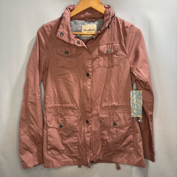 Snobbish Collection Pink Utility Jacket Size M with Pockets - Picture 1 of 7